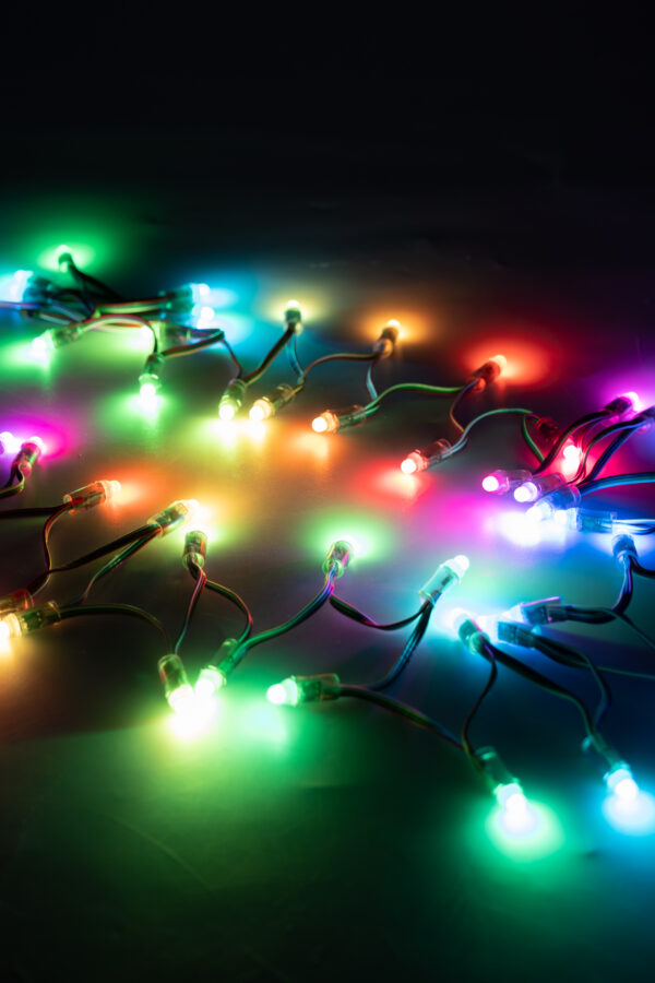 LED Play light string steady / Play light string with controller / Led Strobe Play light string / Strobe Led Christmas light