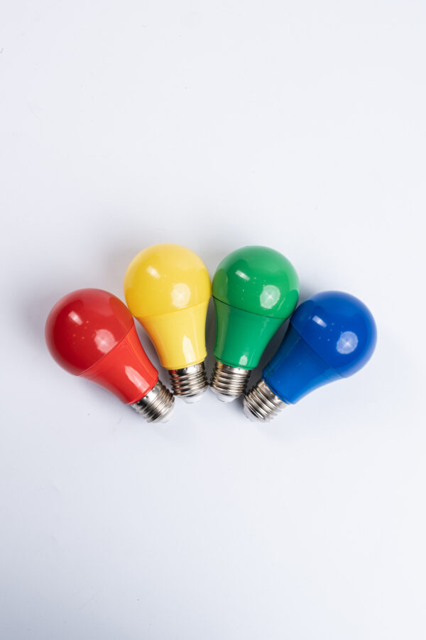 LED Colored Ball Bulb